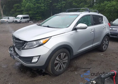 2012 Kia Sportage Ex из США, поврежденный, VIN KNDPCCA21C7325033